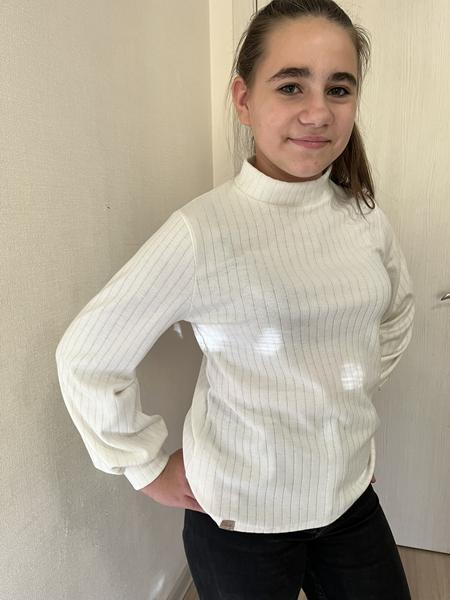 Свитер Moda school (140-158) M235 white (деми)