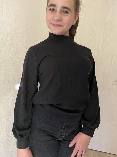 Свитер Moda school (140-158) M237 black (деми)