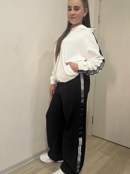 Костюм спорт Moda school (134-158) M241 white (зима)