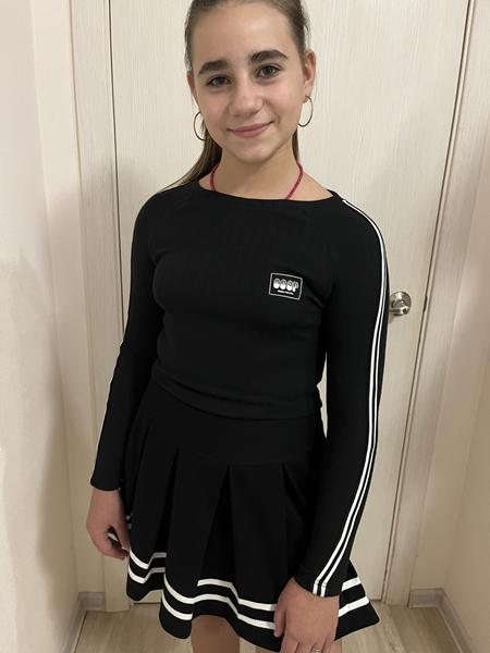 Свитер Moda school (152-164) M250 black (деми)