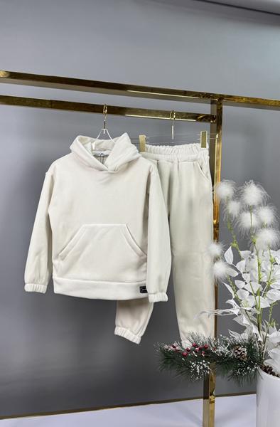 Костюм спорт Delfinka (122-140) 115 l.beige (зима)