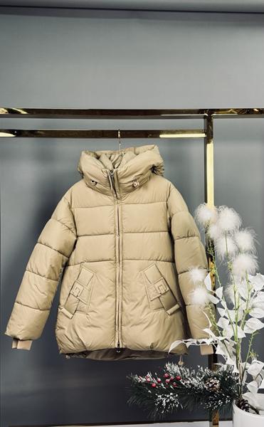 Куртка Delfinka (140-164) 20 beige (зима)