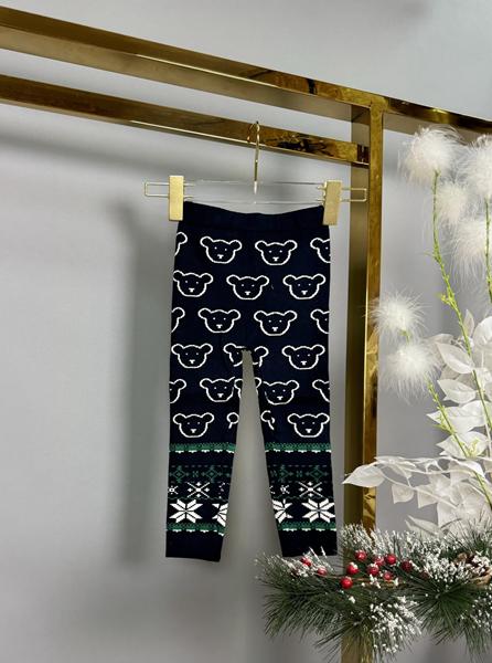 Лосины Delfinka (92-116) 2316 navy (зима)