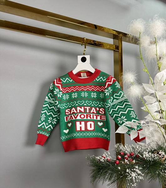 Свитер Delfinka (104-128) 24076 green (зима)