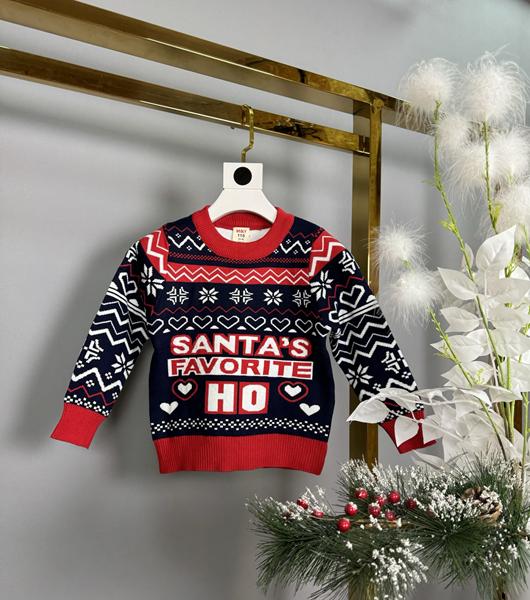 Свитер Delfinka (104-128) 24076 navy (зима)