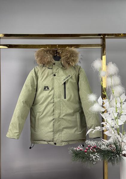 Куртка Delfinka (140-158) 25022 green (зима)