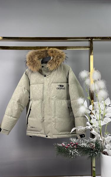 Куртка Delfinka (152-170) 25035 beige (зима)