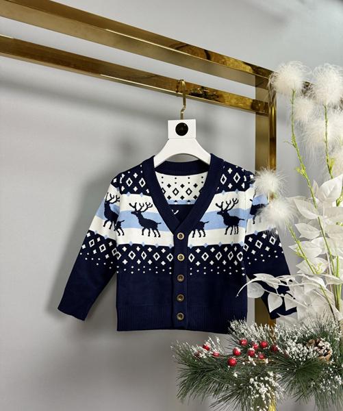 Кофта Delfinka (98-122) 3123 navy (зима)