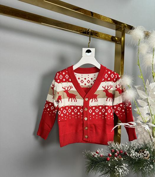 Кофта Delfinka (98-122) 3123 red (зима)