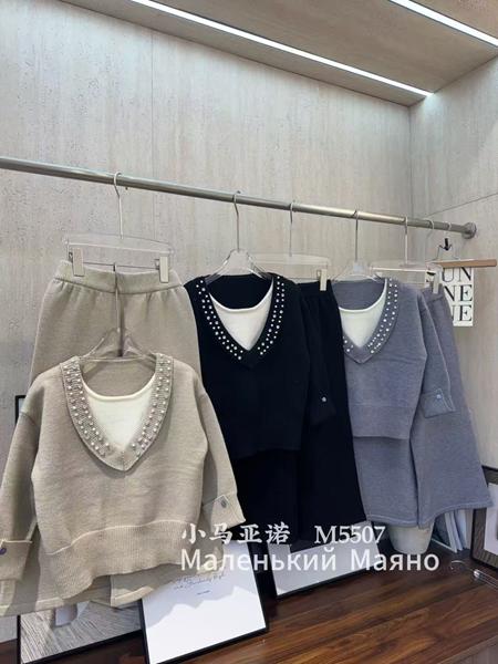 Костюм Delfinka (116-140) 5507 beige (зима)