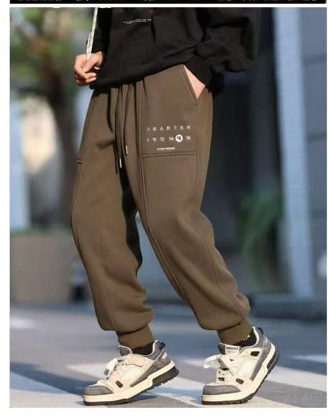 Штаны спорт Delfinka (116-140) 88210 brown (зима)