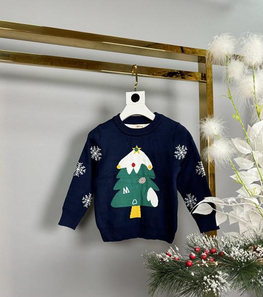 Свитер Delfinka (98-122) 9006 navy (зима)