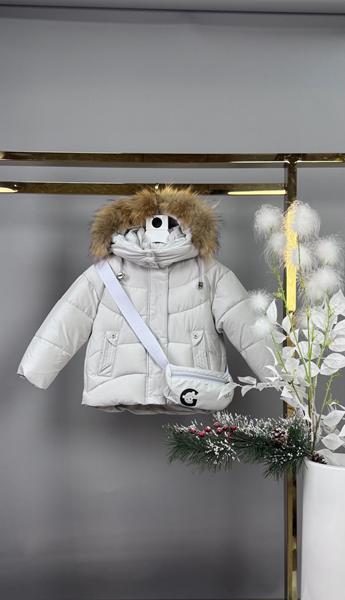 Куртка Delfinka (80-104) 905 grey (зима)