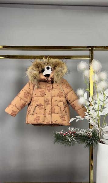 Куртка Delfinka (80-104) 926 beige (зима)