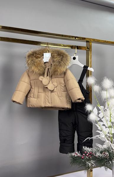 Костюм Delfinka (68-92) 9608 beige (зима)