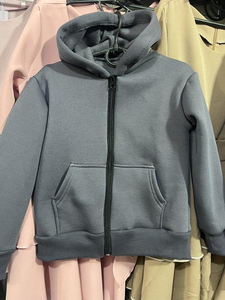 Кофта спорт Moda school (110-116) M327 d.grey (зима)