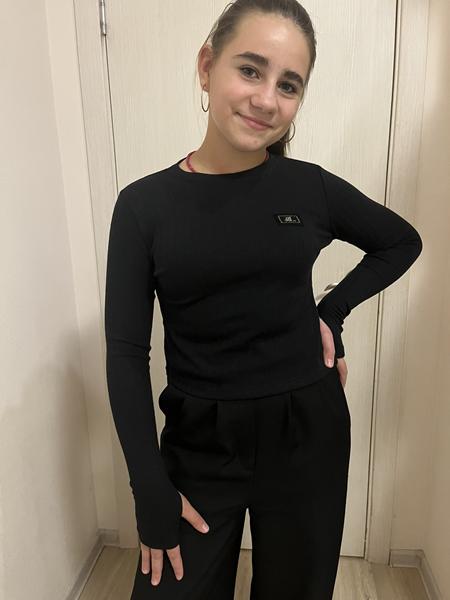 Свитер Moda school (152-164) M321 black (зима)