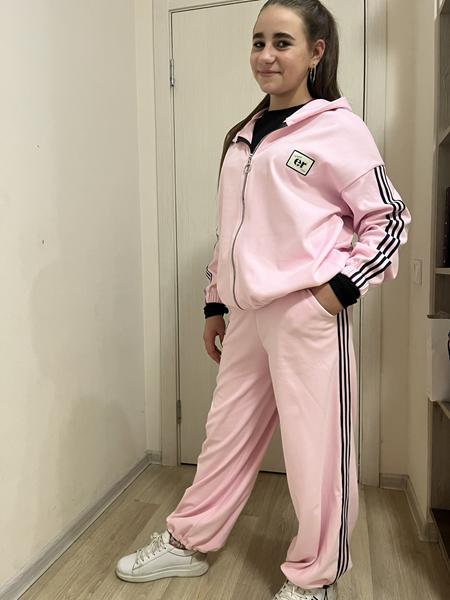 Костюм спорт Moda school (140-158) M320 pink (зима)