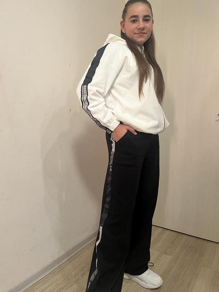 Костюм спорт Moda school (134-158) M311 white (зима)