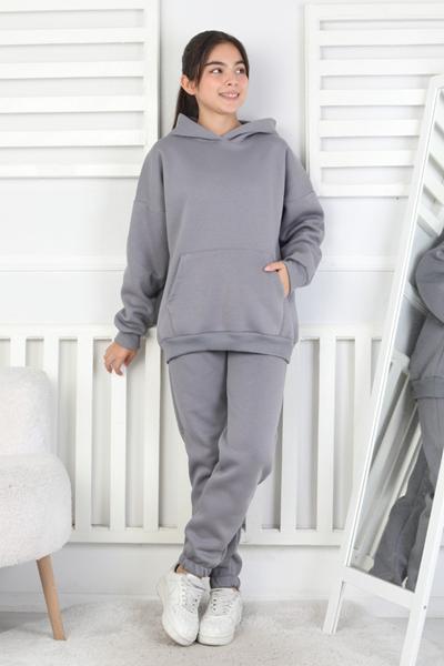 Костюм спорт SunnyTot (140-164) S131 grey (зима)