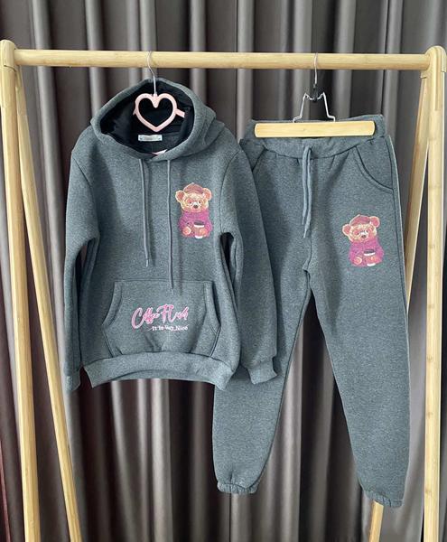 Костюм спорт SunnyTot (140-176) S134 grey (зима)