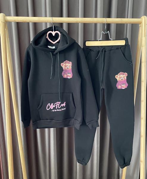 Костюм спорт SunnyTot (140-176) S135 black (зима)