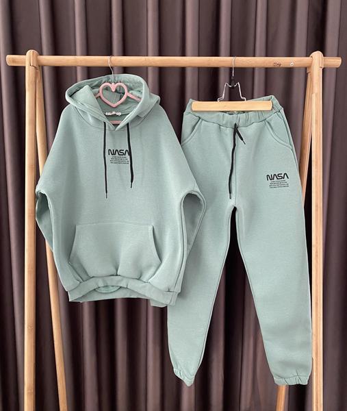 Костюм спорт SunnyTot (140-164) S144 l.green (зима)