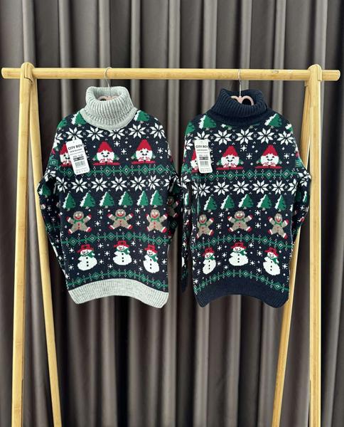 Свитер SunnyTot (5-10) S196 black (зима)