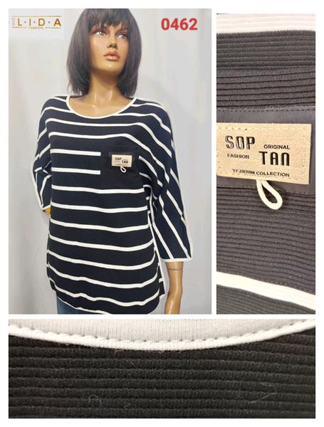 Свитер LIDA (52-62) 0462 black (деми)