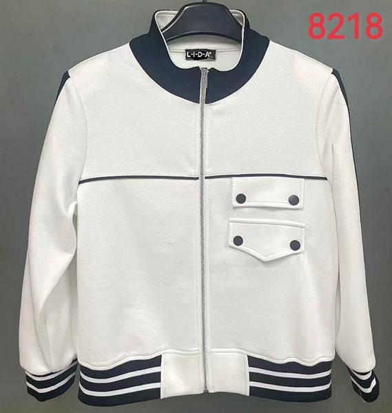 Кофта LIDA (52-62) 8218 white (деми)