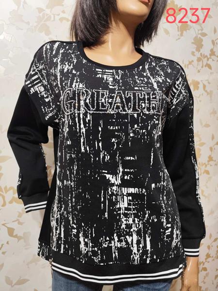 Свитер LIDA (52-62) 8237 black (деми)