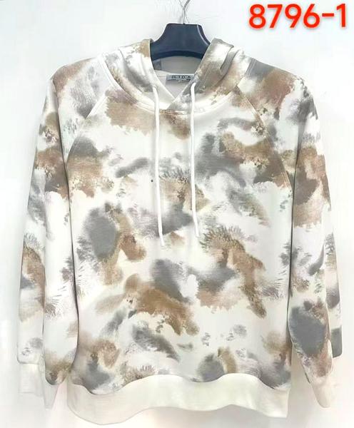 Свитер LIDA (52-62) 8796-1 white-beige (деми)