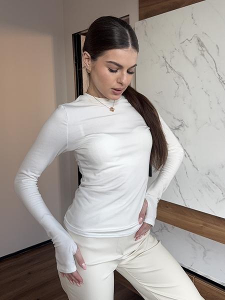 Свитер Arina (42-48) 1677 white (зима)