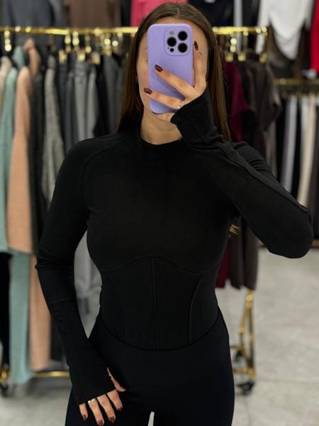 Боди Arina (42-48) 1680 black (деми)