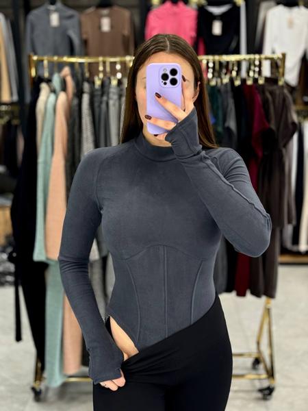 Боди Arina (42-48) 1680 grey (деми)