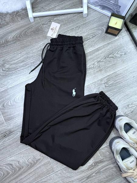 Штаны спорт Arina (42-48) 4240 black (деми)