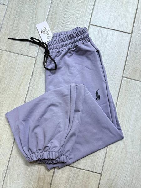 Штаны спорт Arina (42-48) 4240 grey (деми)