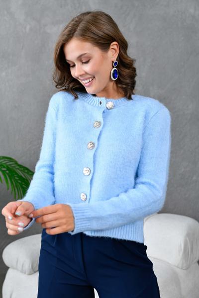 Кофта Karon (42-46) 8301 l.blue (деми)