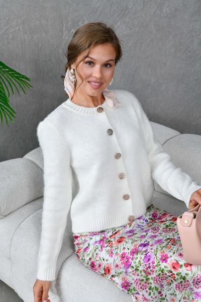 Кофта Karon (42-46) 8301 white (деми)