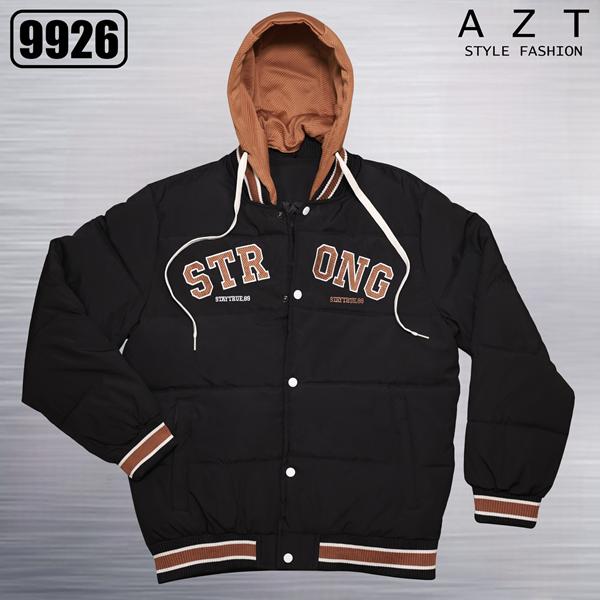 Куртка AZT (46-54) AZ105-9926 black (деми)