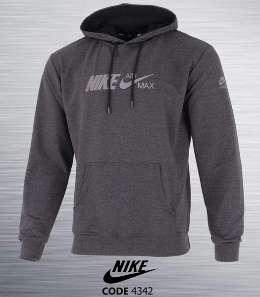 Худи AZT (S-2XL) AZ270-4342 grey (зима)