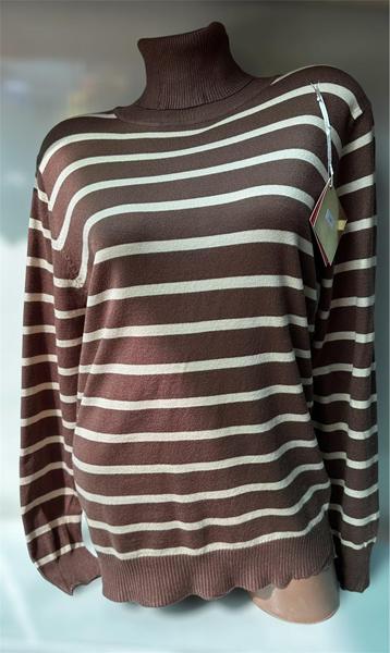 Свитер LeVisha (48-54) 24001 brown (зима)