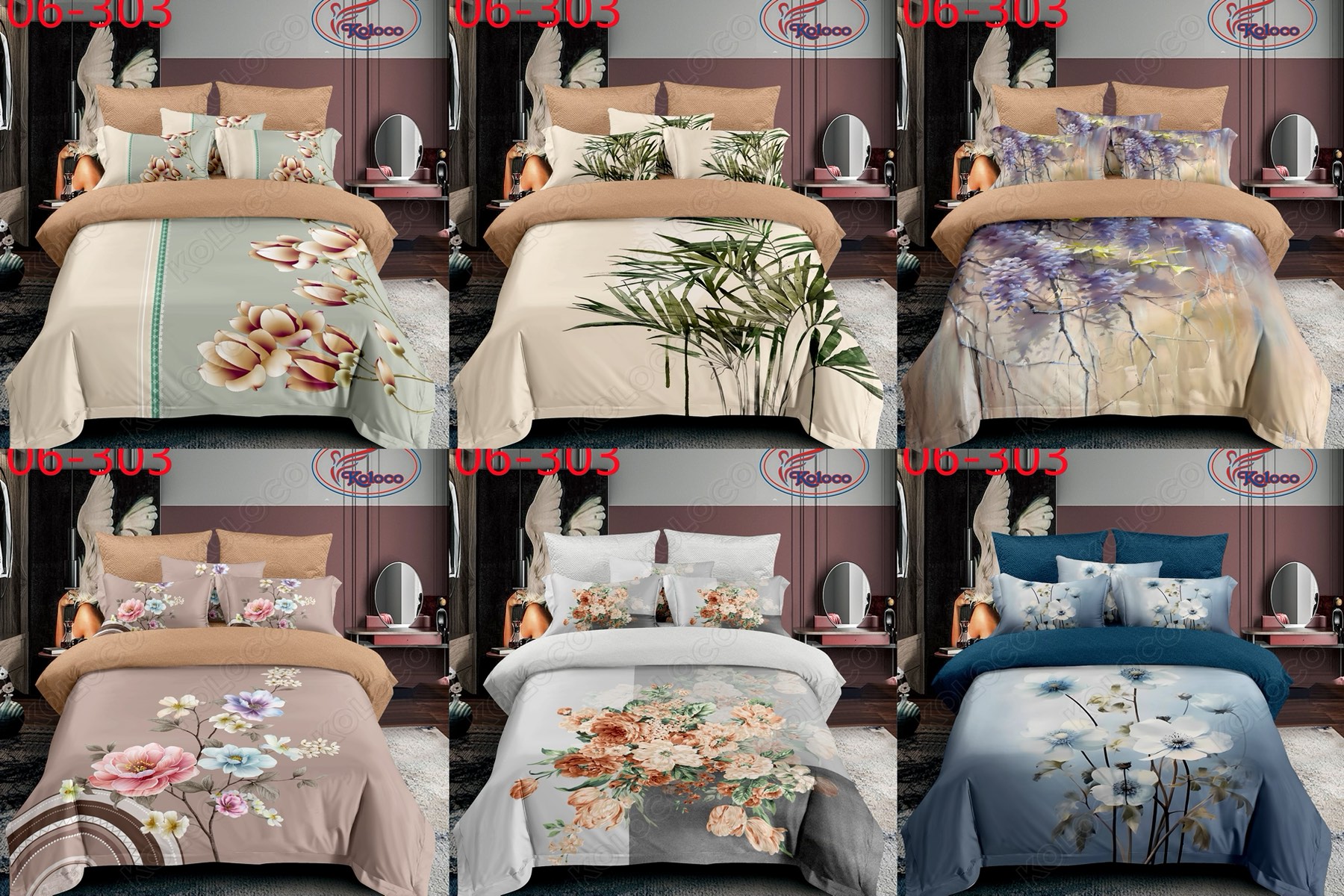 Постельное белье Koloco (200*230) 06-303 (деми)