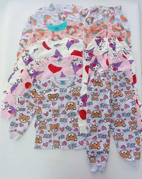 Пижама Meloria (6-9) 1014 grey-brown (зима)