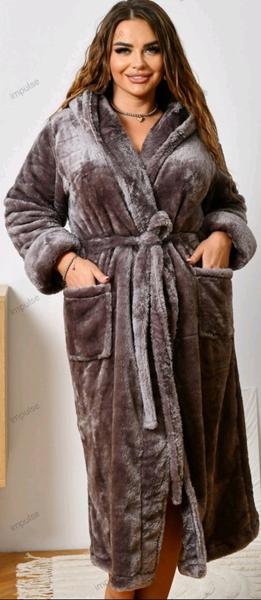 Халат Romeo life (54-58) RL872 brown (зима)