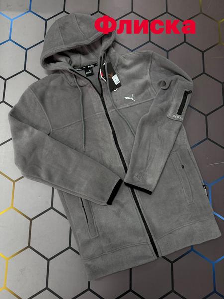 Кофта спорт Alex Clothes (S-2XL) 13054 grey (зима)