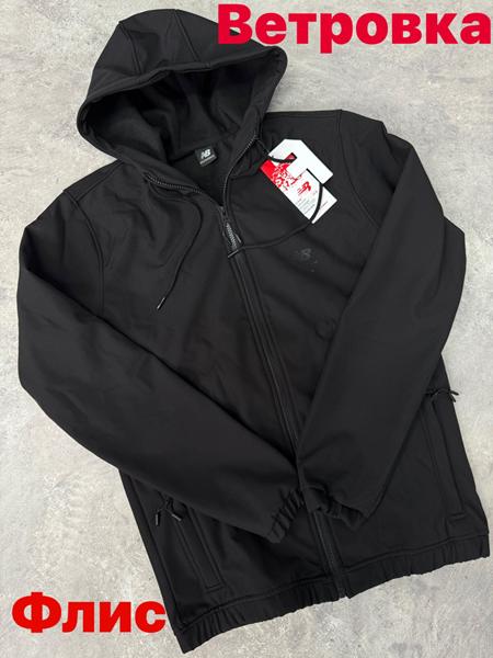 Ветровка Alex Clothes (S-2XL) 13057 black (зима)