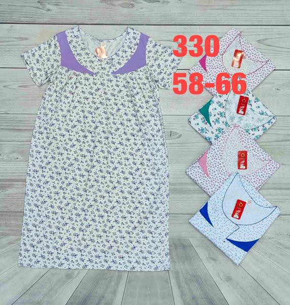 Ночнушка HomeWear (58-66) 330 mix (лето)