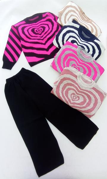 Костюм Meloria (6-14) 3012 black-pink (зима)