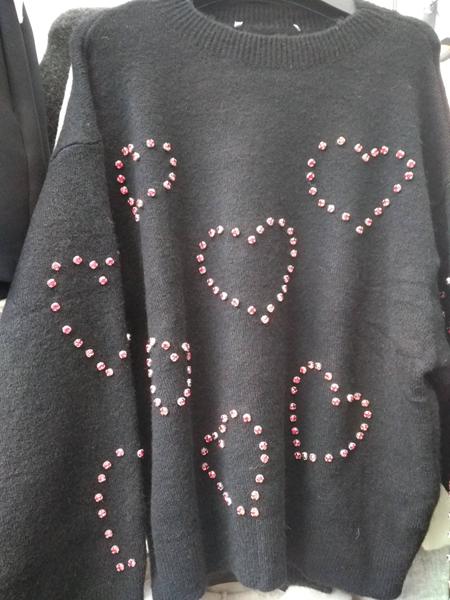 Свитер Dream (46-50) DM105 black (зима)